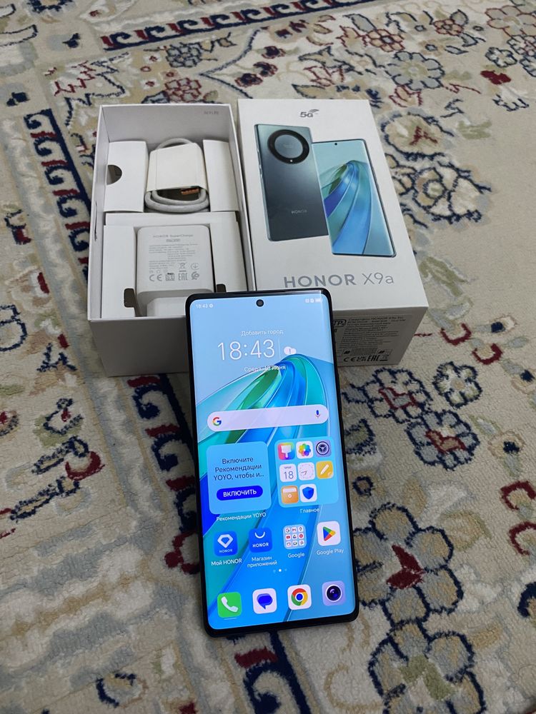Honar 9. a.   5G.   256gb