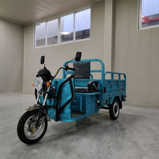 Tricicleta Electrica Tuk Tuk cu bena basculabila, Baterie 52Ah