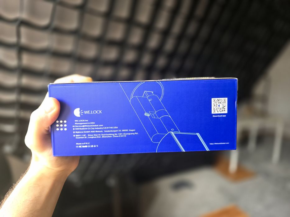 Încuietoare Smart WELOCK Touch 61: Amprentă, Card RFID și Aplicatie