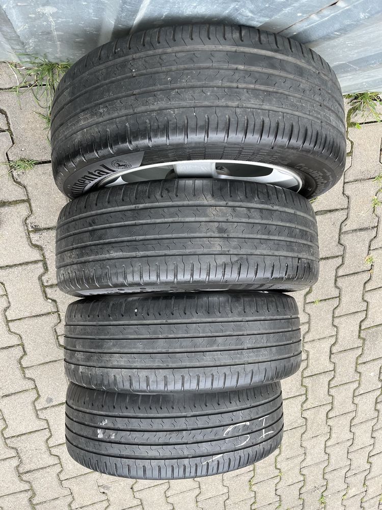 Jante aliaj 5x108mm, anvelope vara 215/55 R17, Peugeot 407, 508