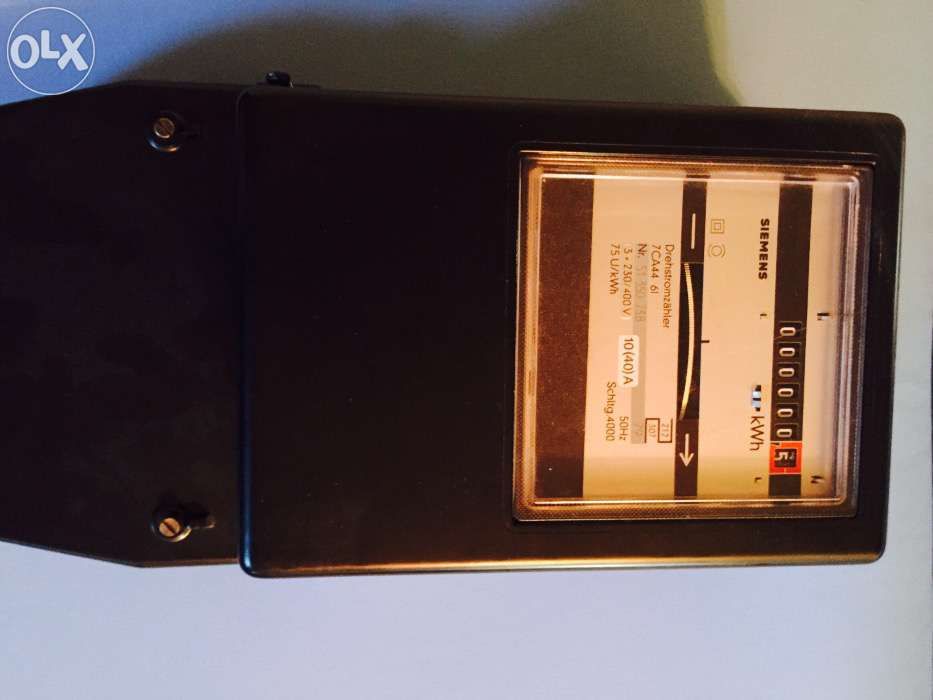 Siemens,Contor curent