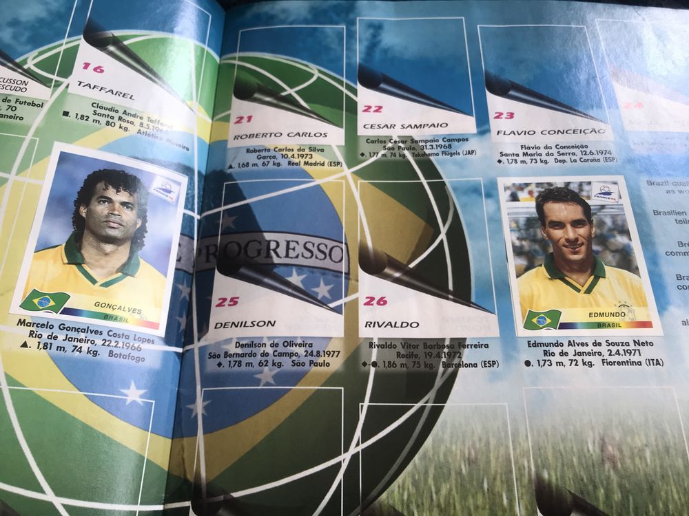 Panini France 98 албум със стикери