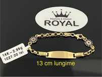 Bijuteria Royal CB : Bratara copil aur 14k 2,99 grame