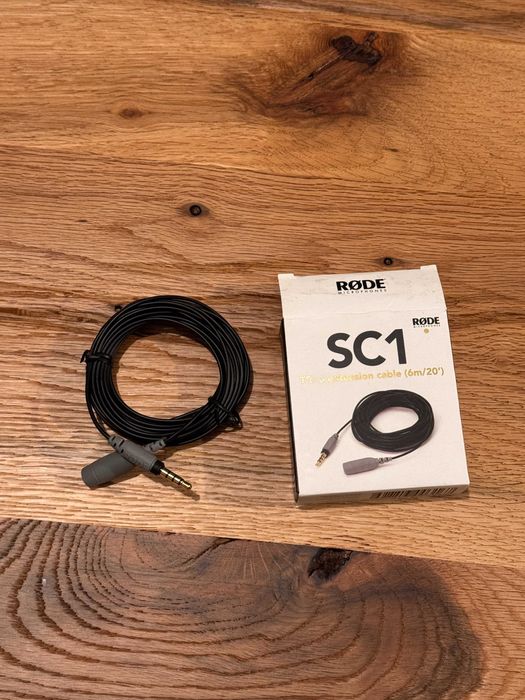 Rode SC 1 si SC 6 | prelungitor / adaptor lavaliera, microfon video