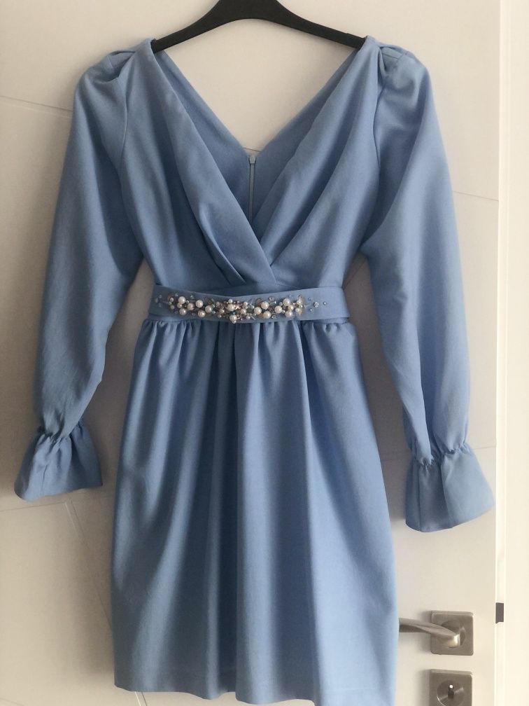 Rochie dama baby blue