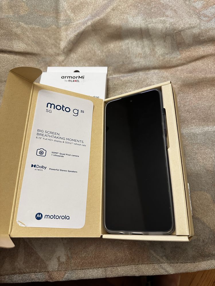 НОВ Motorola G35 + стъклен протектор
