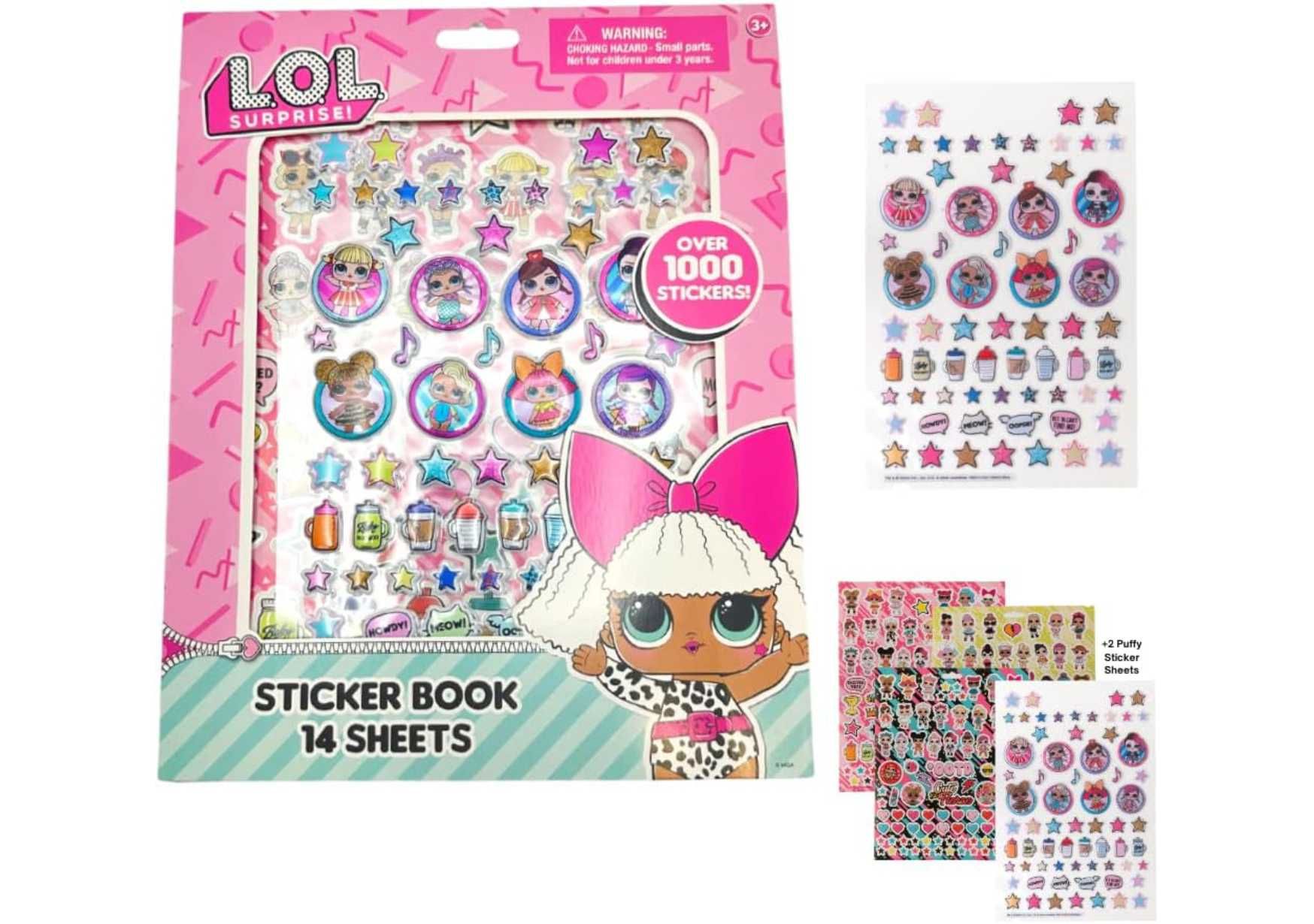 Оригинальные LOL Surprise Stickers - 1200+ наклеек!