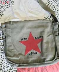 Geanta crossover Red Army USSR oliv