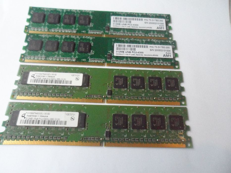 Продается ОЗУ DDR-2 512мб 500 тг.