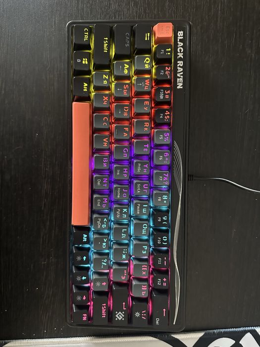 Продам клавиатуру defender black raven gk 417