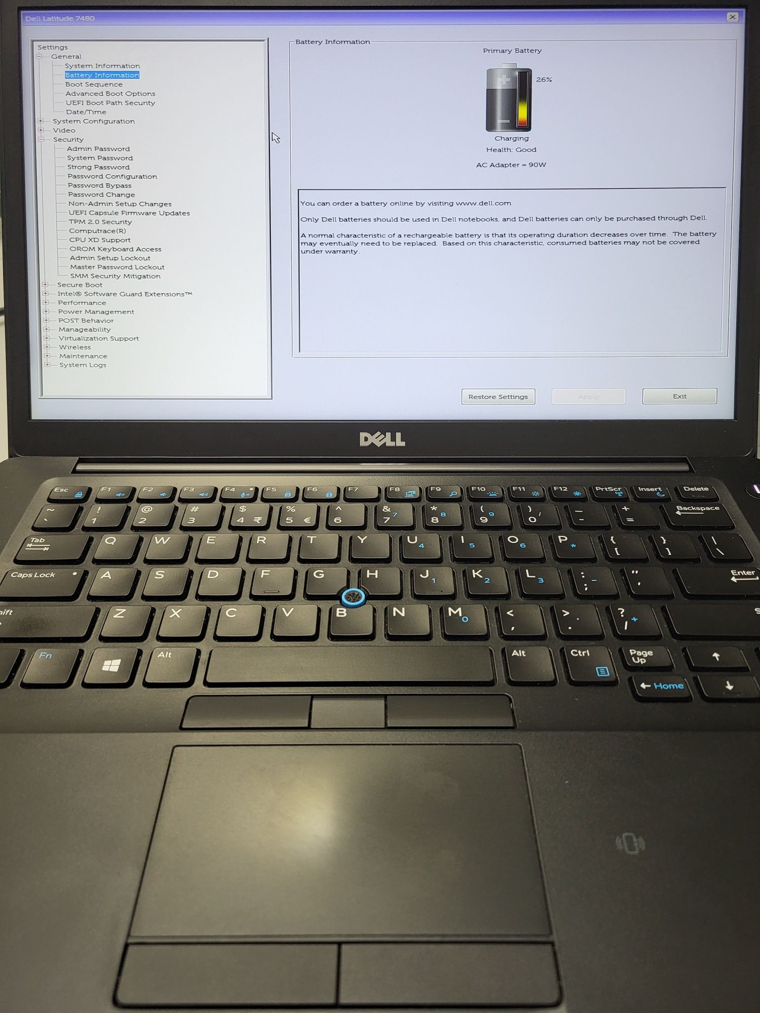 Dell latitude 7480 8gb ram