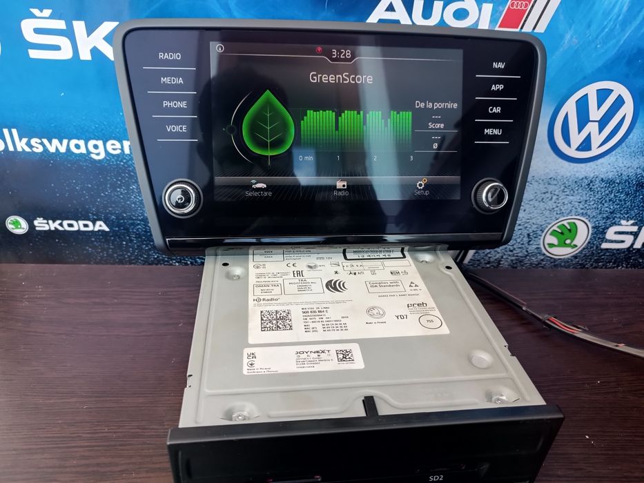 Vând navigație Mib2 modul Skoda Octavia 3 O3 Carplay și android auto