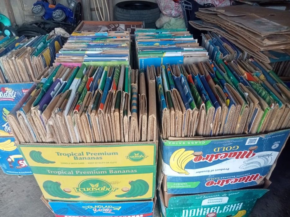 Коробки от бананов