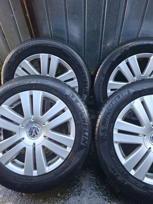 Jante de aluminiu originale VW Passat B8 R16 cu cauciucuri de vară