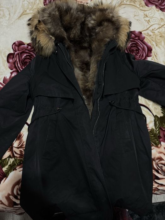 Куртка зимняя (парка с натуральным мехом)