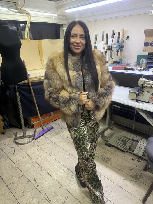 Haina din blana naturala calitate premium