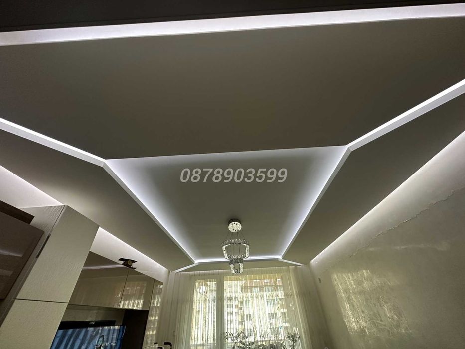 Монтаж на гипсокартон