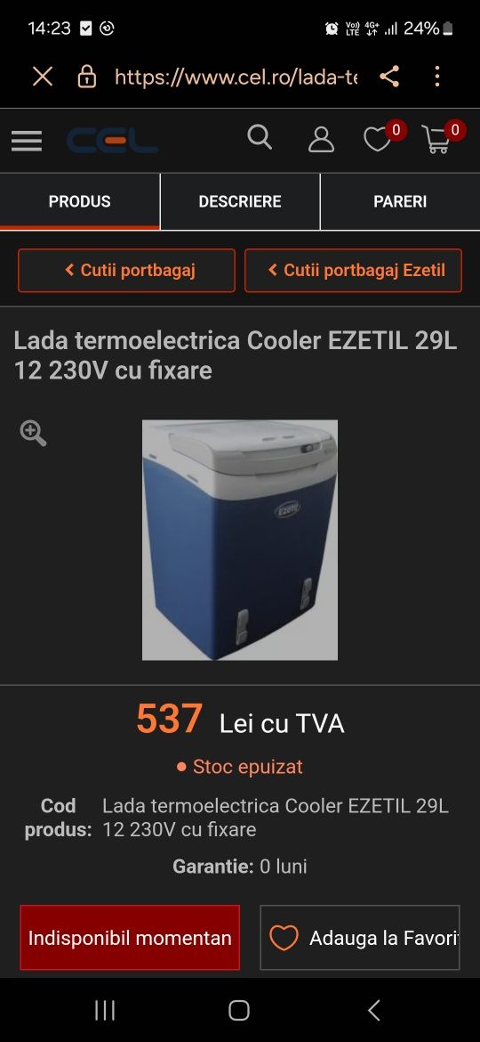 Lada termoelectrica