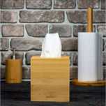 Cutie pentru servetele, din bambus, 13,8x13,8 x15,6cm, KingHoff