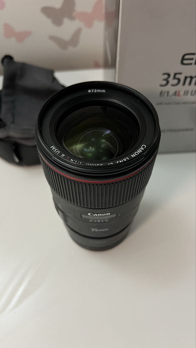 Canon EF 35mm Obiective Foto DSLR f/1.4 L II USM