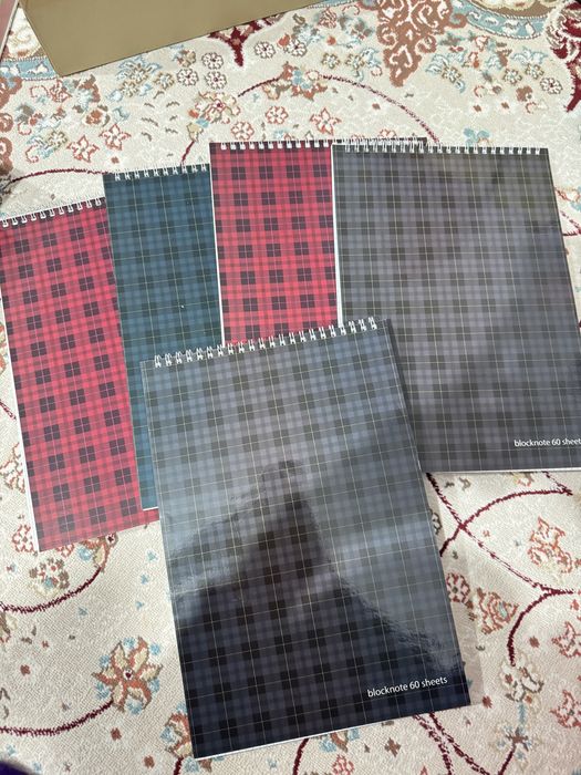 Тетради блокноты А 4,файлы