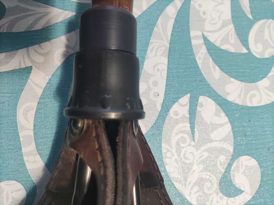 Scaun robust din piele naturala