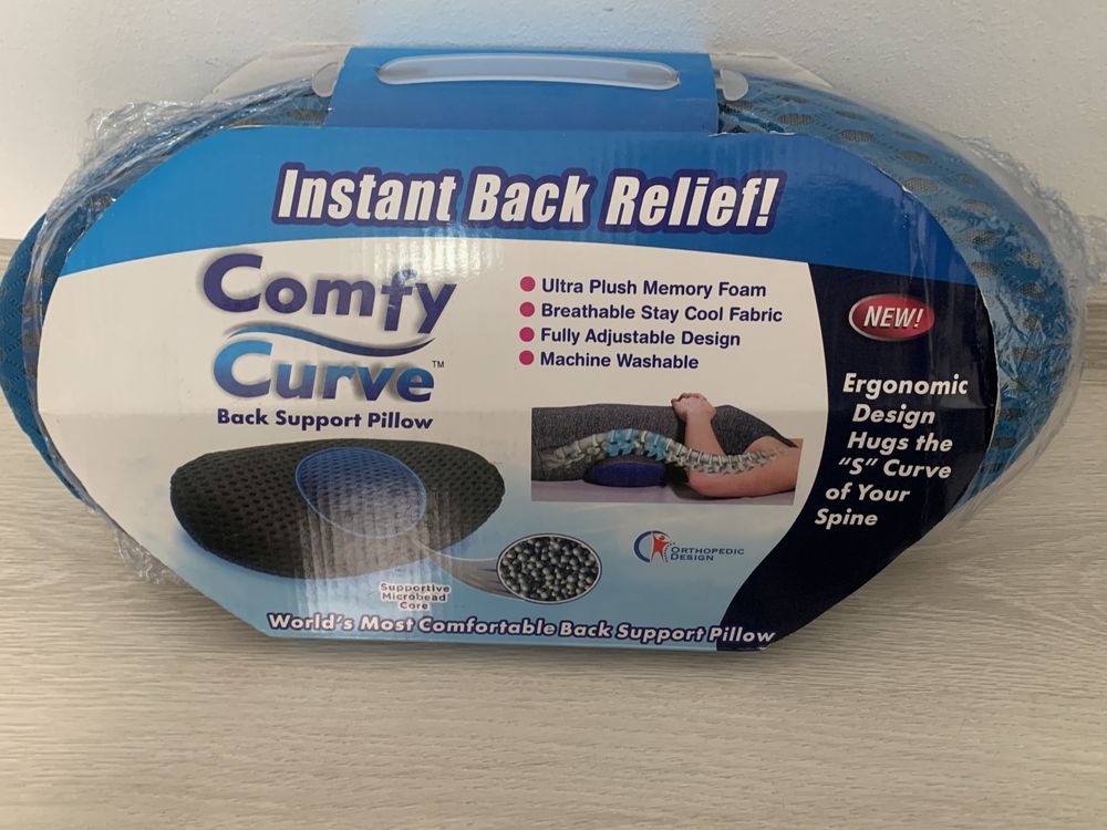 Perna masaj Comfy Curve - sprijin pentru spate