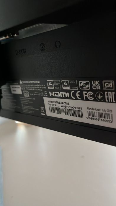 Vand monitor+unitate