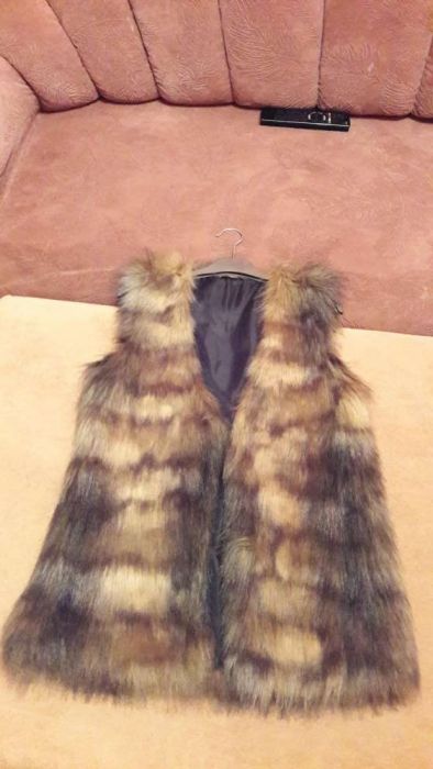 Vestă blana eleganta