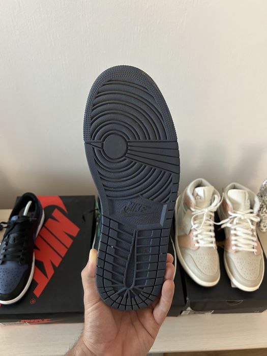 Jordan 1 mid high low Milan Pine green Mystic Navy