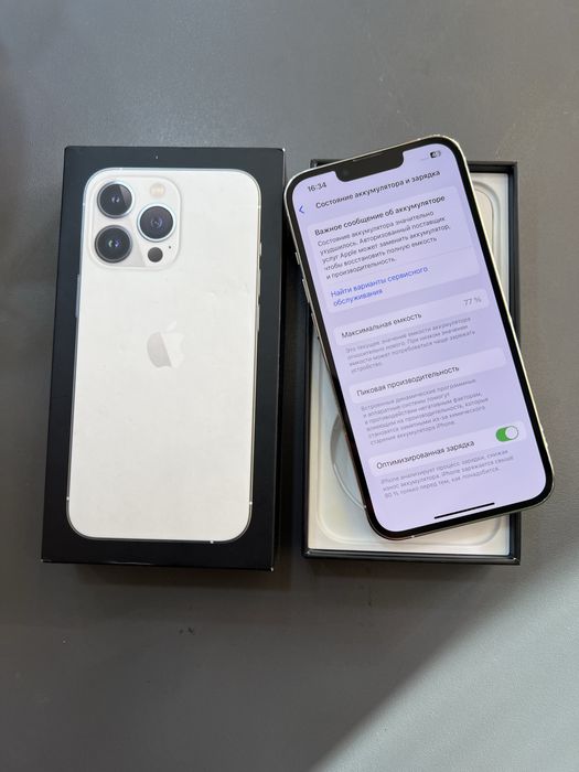 IPhone 13 Pro 128GB RU/A телефон в идеалном состоянии.