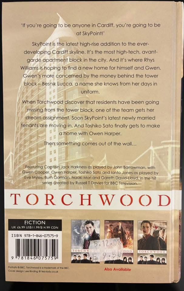 Поредица книги Torchwood