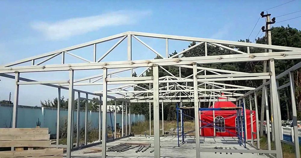 Строительство металлокаркасов, ангаров, металлоконструкций в Астане