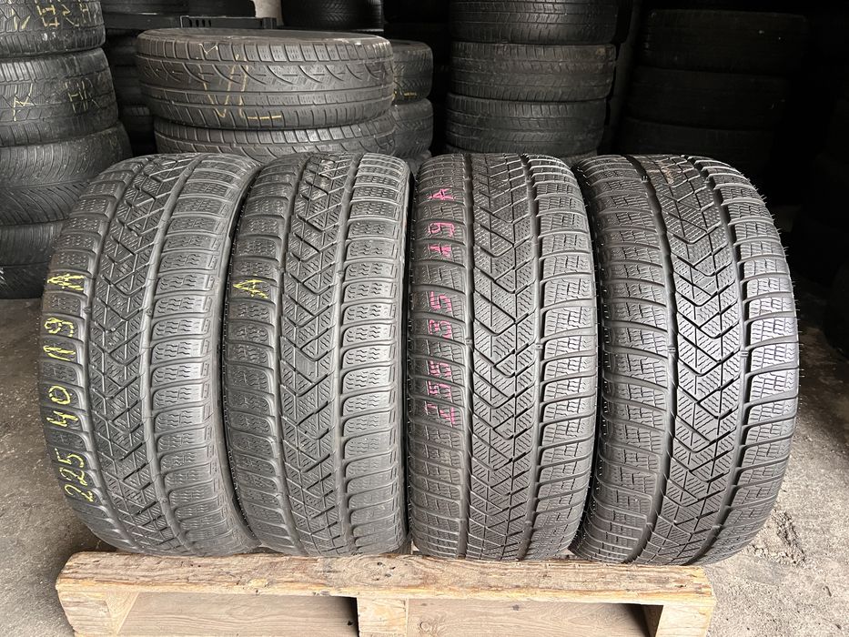 4 anvelope iarna 255/35/19 + 225/40/19 , Pirelli , RunFlat !