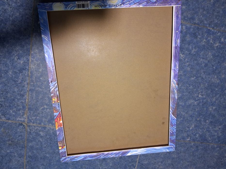 Tablou realizat manual