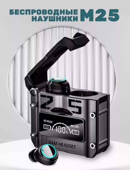 Беспроводные наушники.