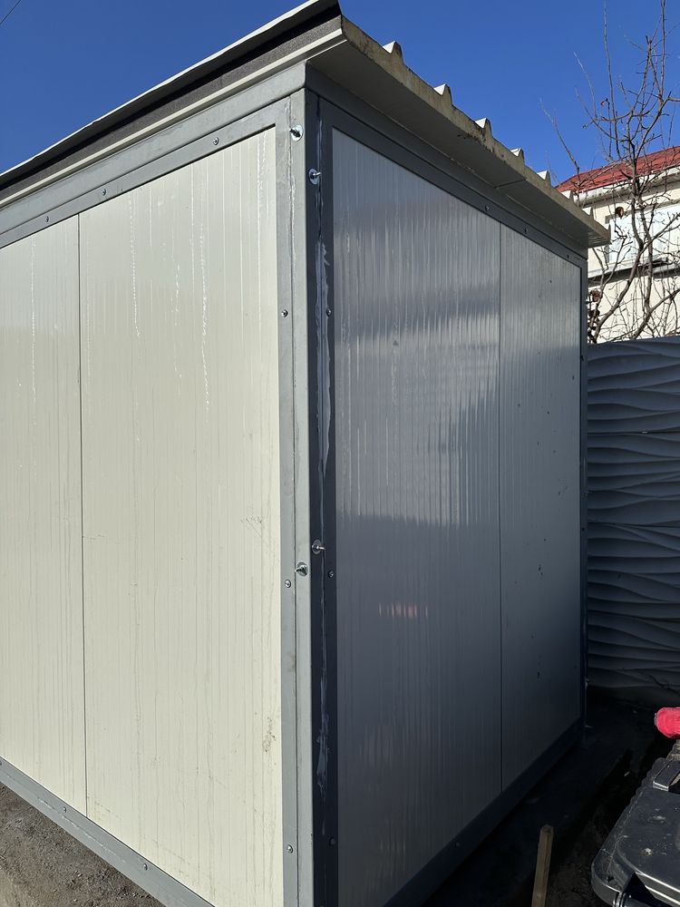 Container cabina modular demontabil 2000/2000 cu 2200 inaltime