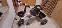 Tricicleta cu pedale cu maner parental detasabil