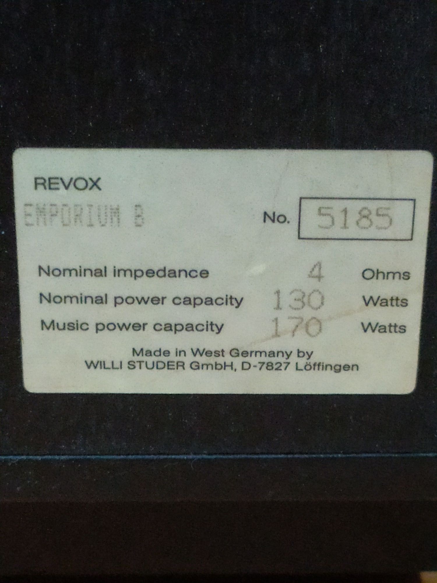 Revox Emporium B