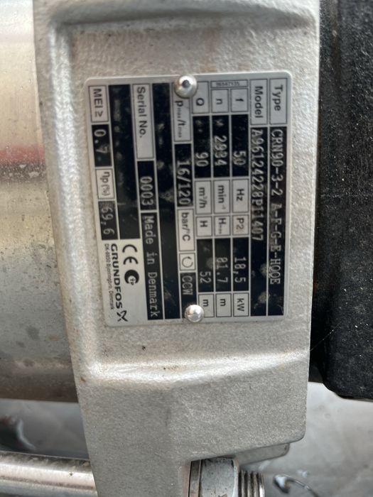 Pompa apa grundfos