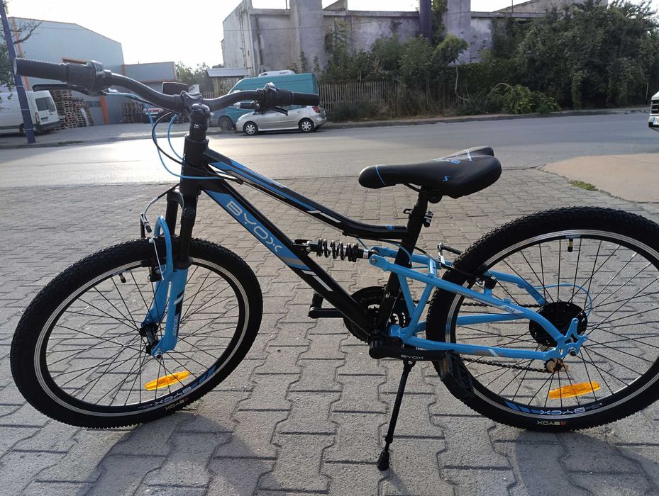 BYOX Велосипед 24" ADVENTURA син