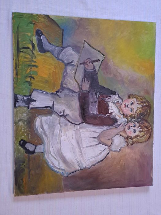 tablou pictura pe panza 73/60 cm