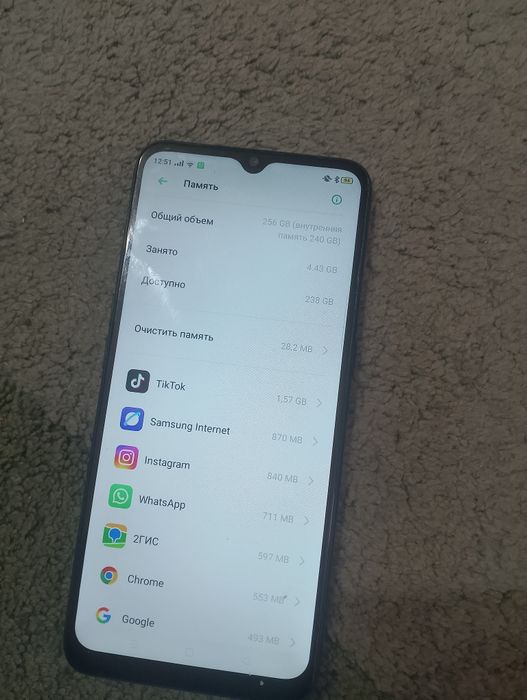 Oppo A31 256гб отлично состояние