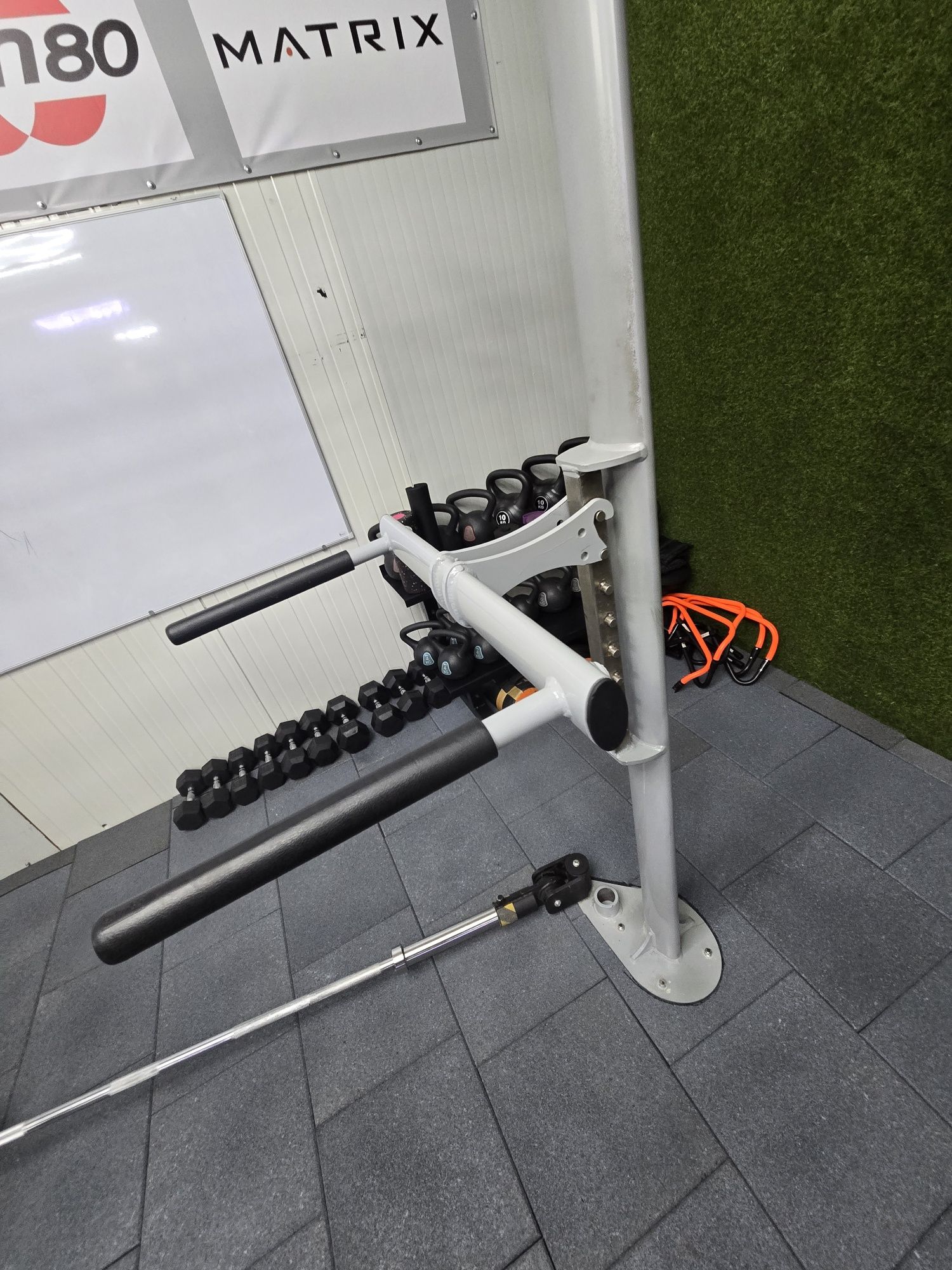 Gym 80 multi station + единичен крос овер фитнес станция рециклирна