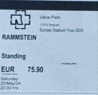 Билет Rammstein 25.05.2024