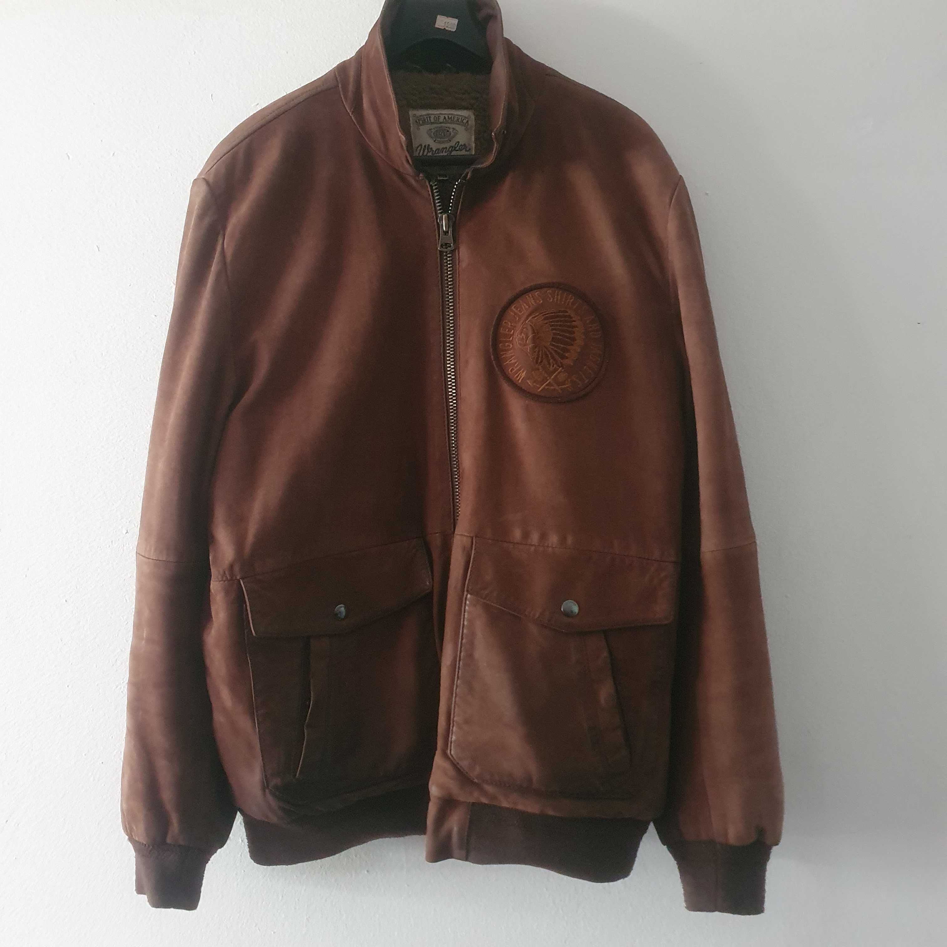Оригинално кожено яке Wrangler