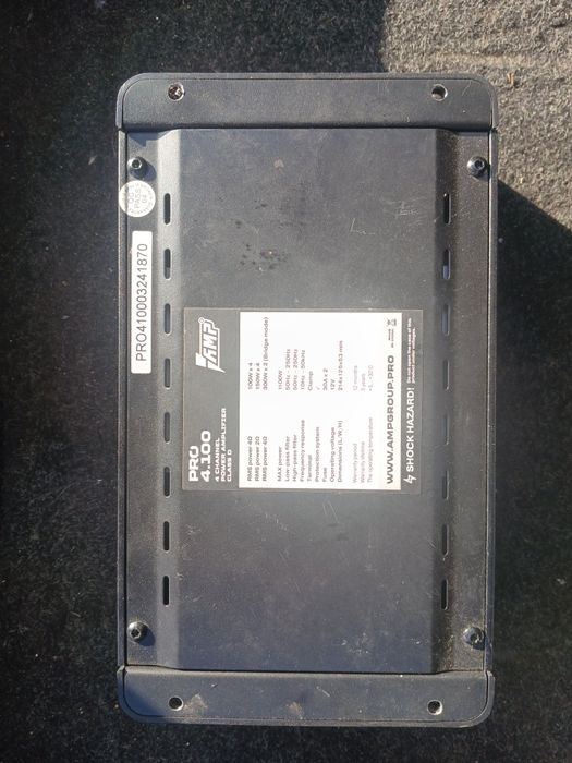 Усилитель AMP PRO  4 канальный