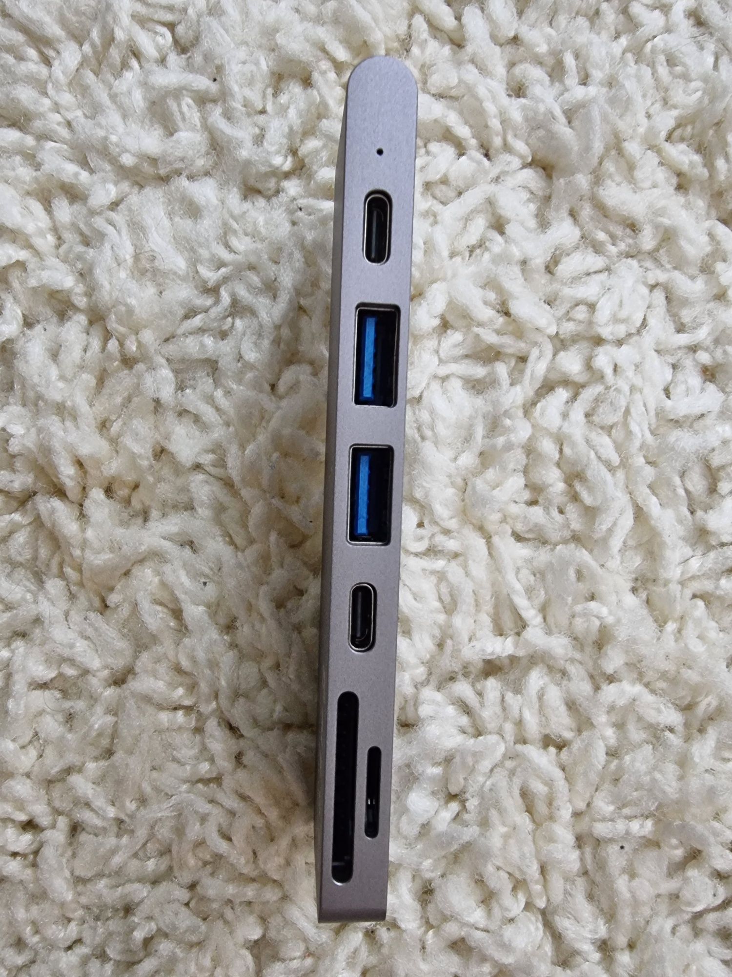Hub USB-C 7 în 1 Pentru MacBook Pro+SteelSeries Aerox 3 Snow Ed.+Bonus