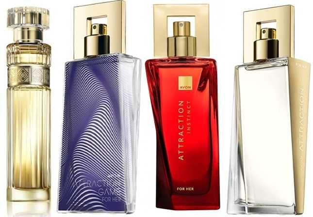 Налични парфюми, тоалетни води  от Avon, Oriflame