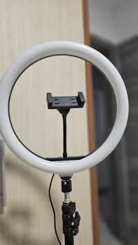 Lampa circulara Ring Light, diametru 30cm LED, conectare USB